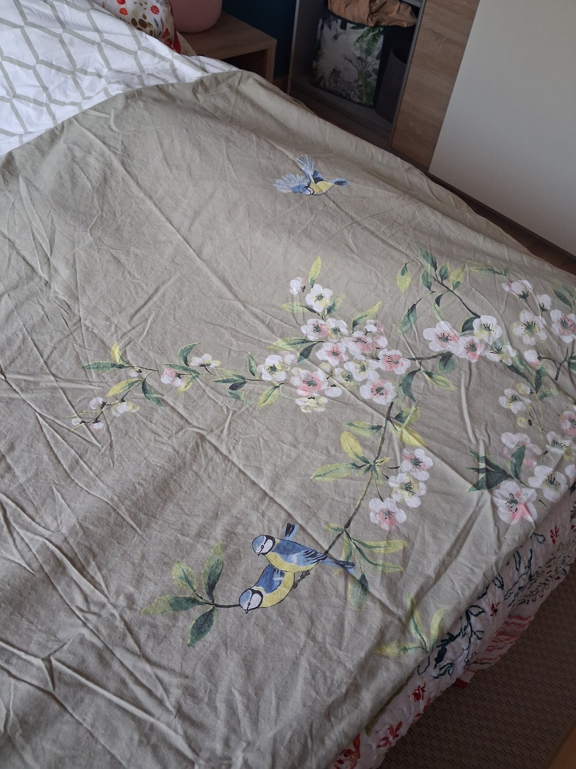 Housse de couette et ses deux housses d oreiller