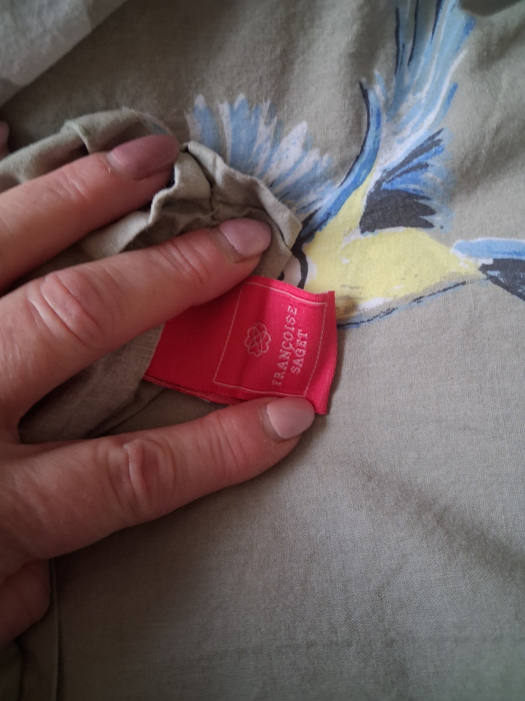 Housse de couette et ses deux housses d oreiller