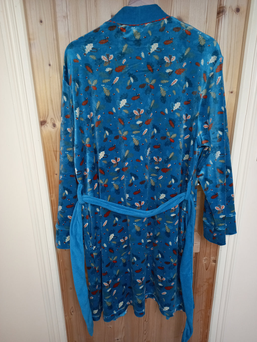 PEIGNOIR VELOURS IMPRIME