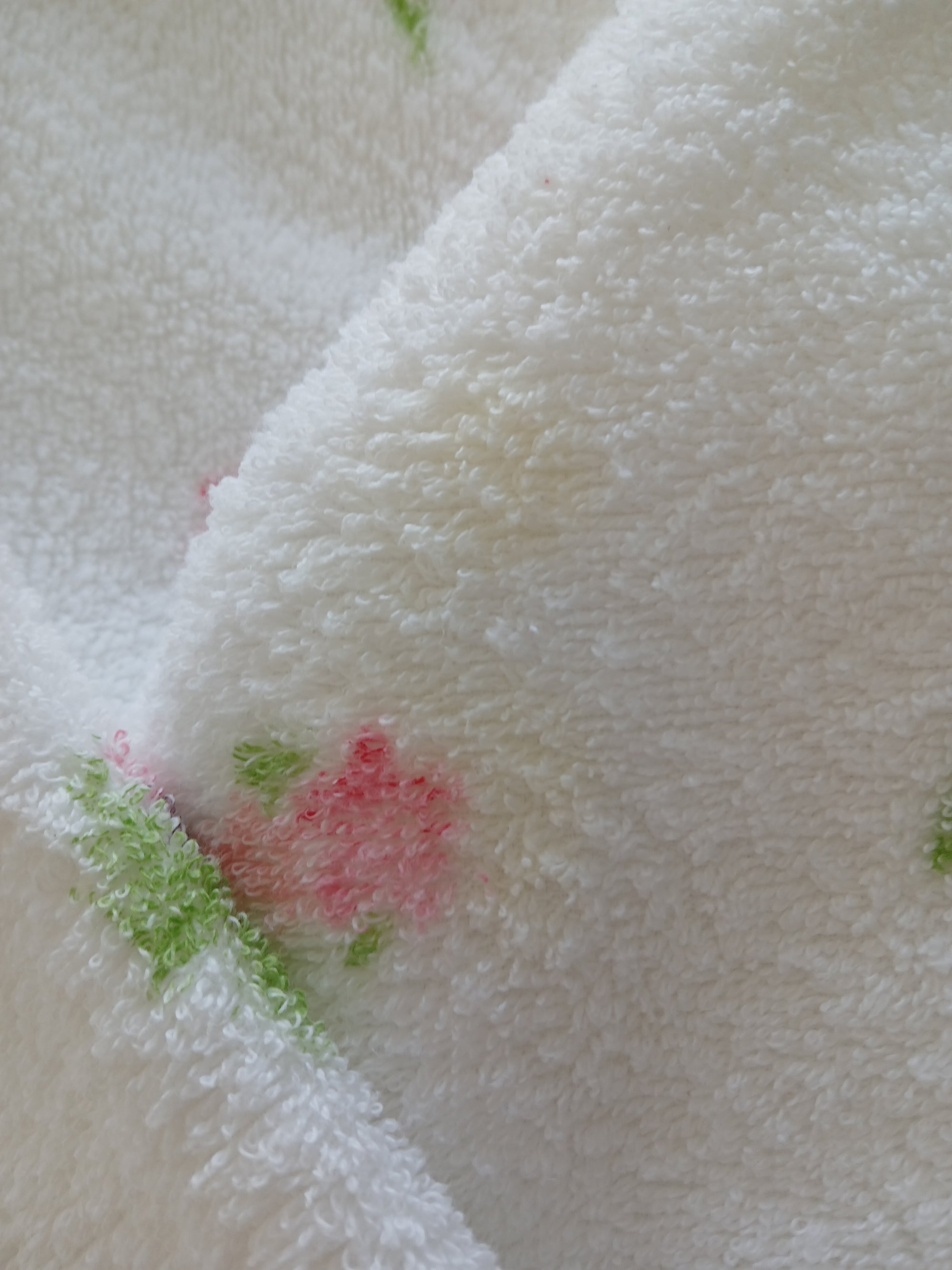 Peignoir imprimé avec capuche