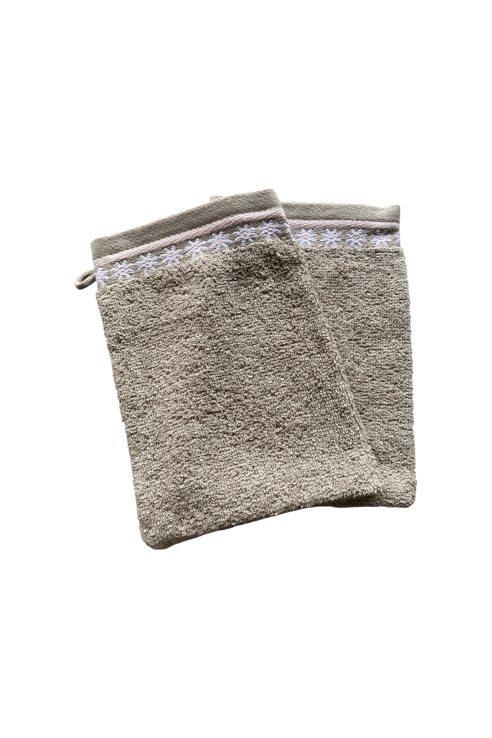 2 Gants de toilette Trop chouette