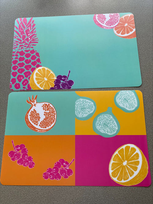 6 sets de table Les jardins de Balata