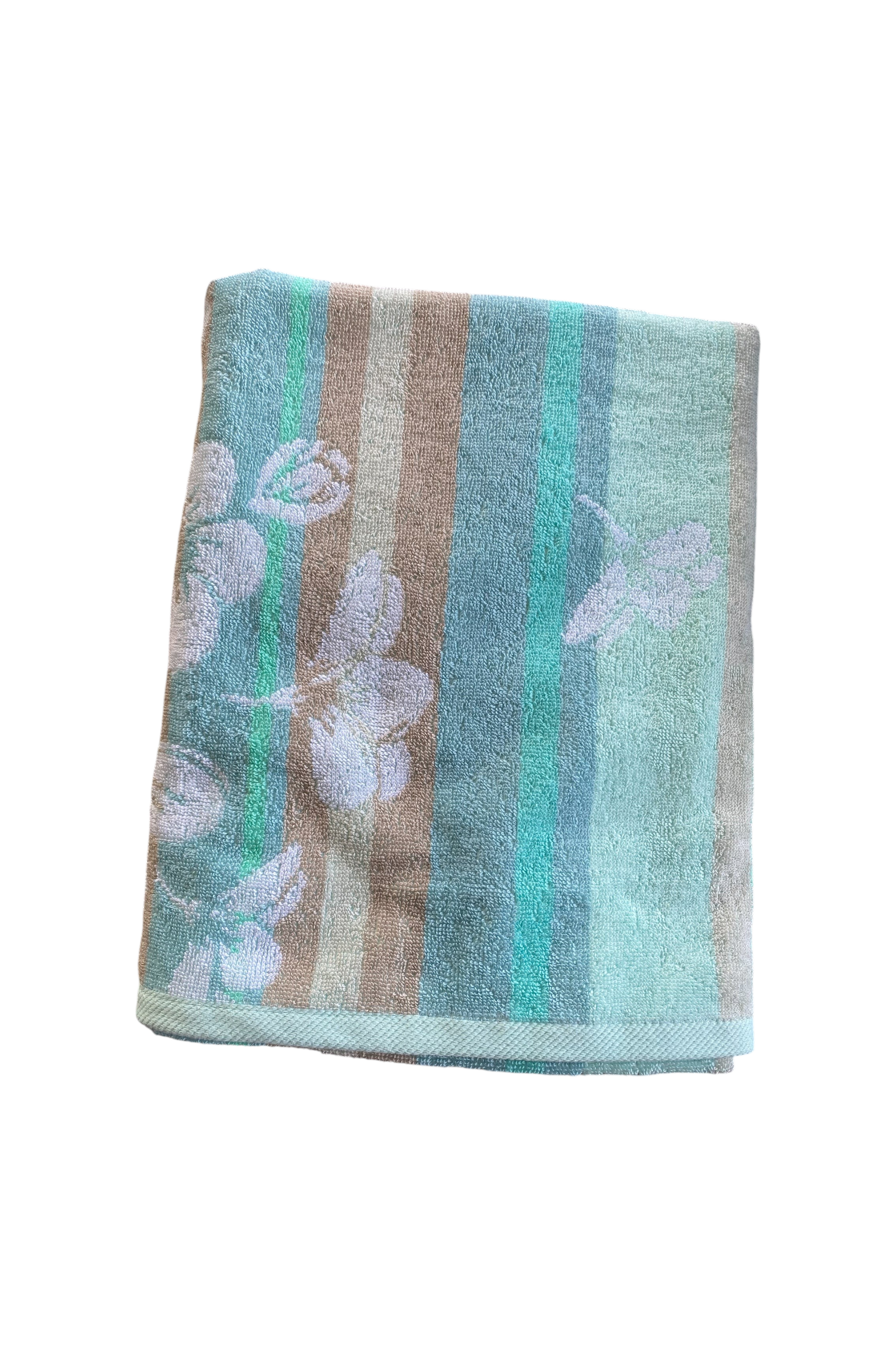 Maxi drap de bain Fleurs de sérénité