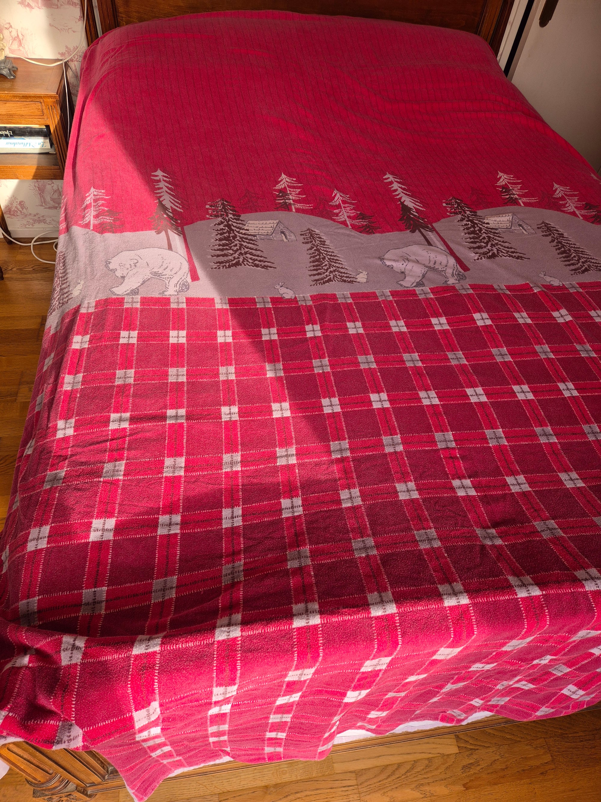 HOUSSE DE COUETTE FLANELLE