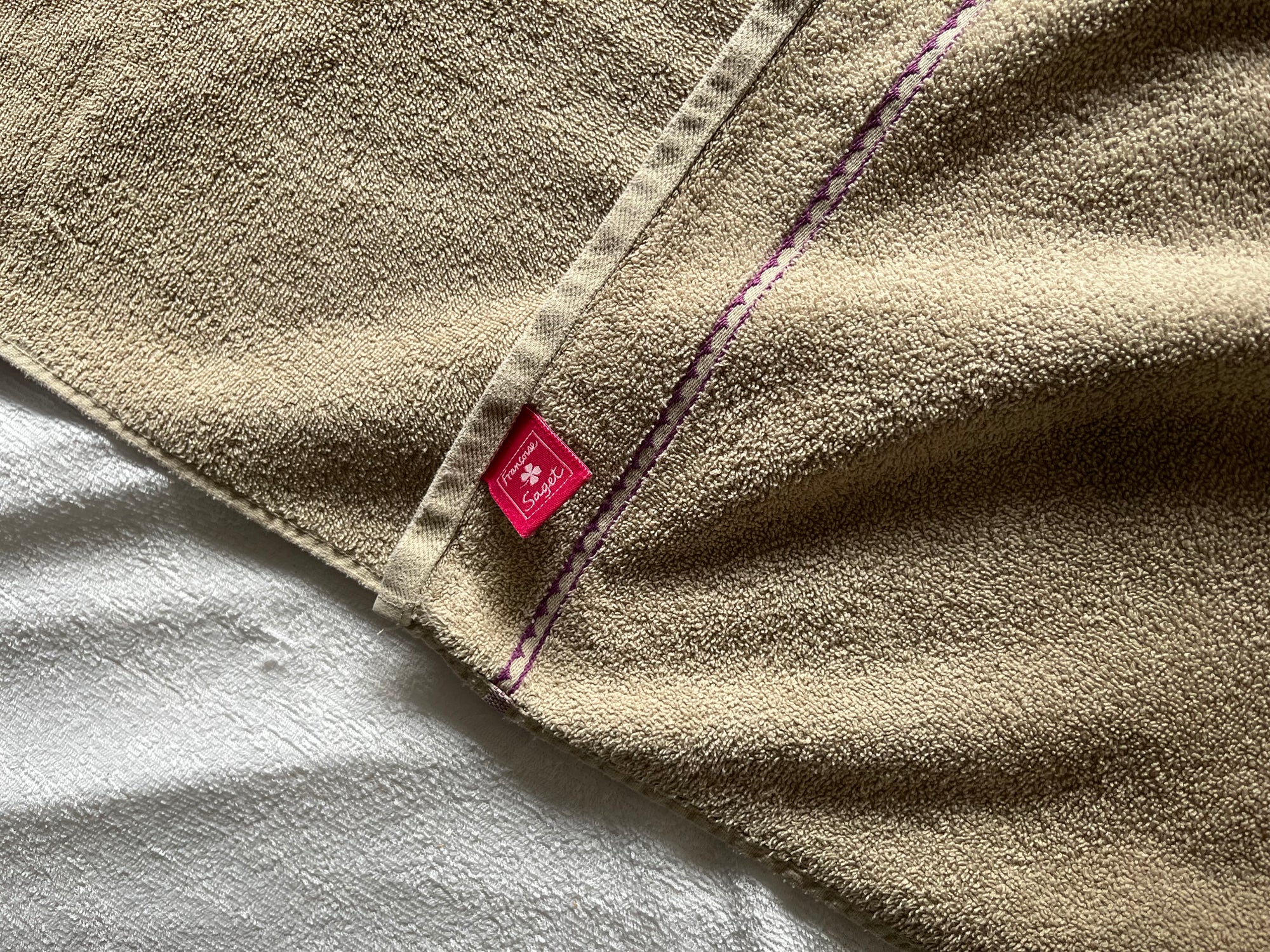 Lot serviettes beiges