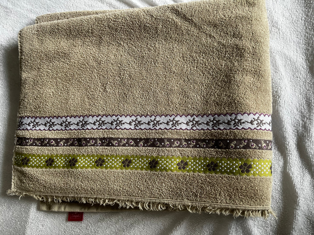 Lot serviettes beiges