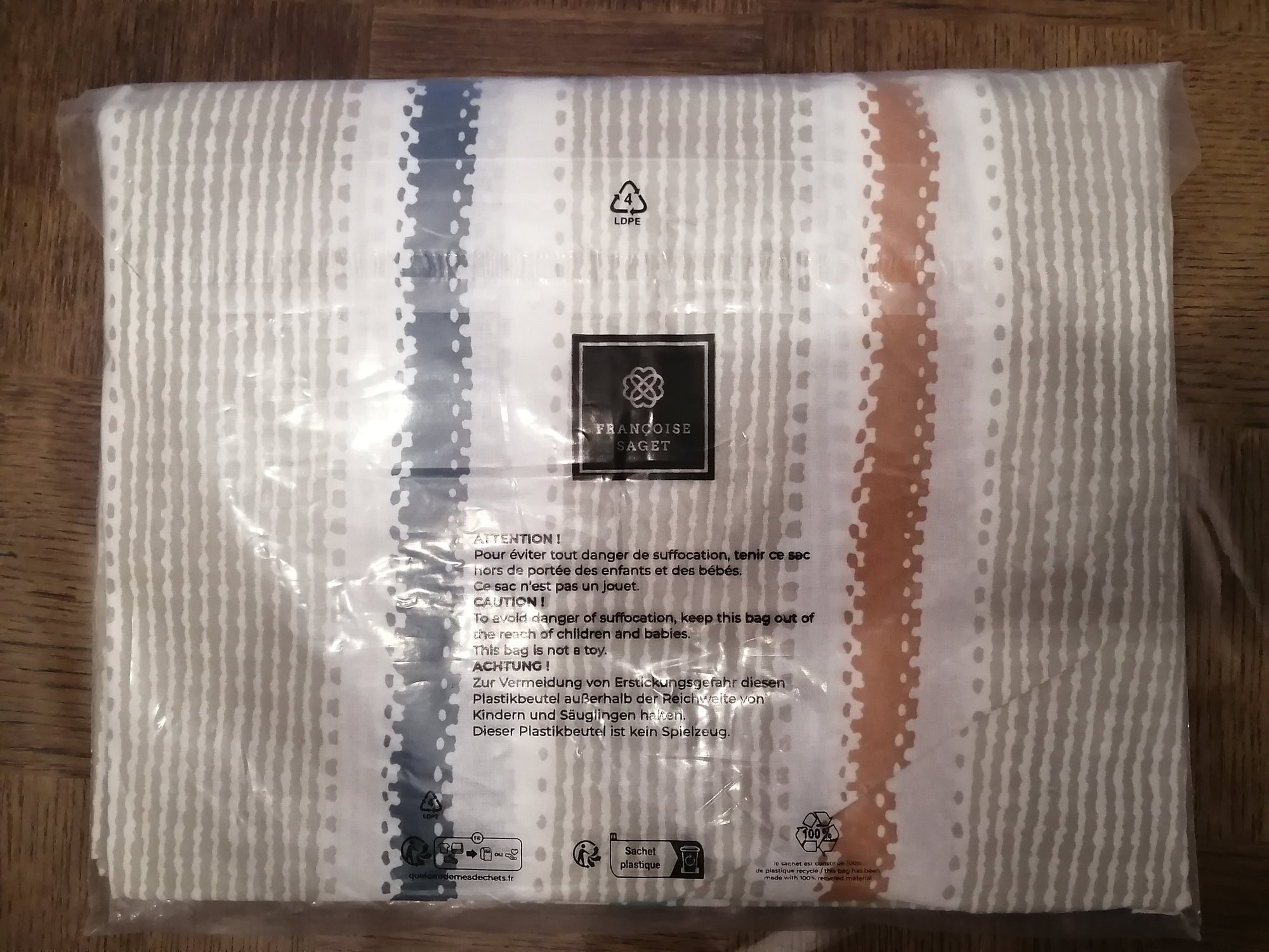 Drap housse 'symphonie des dunes'