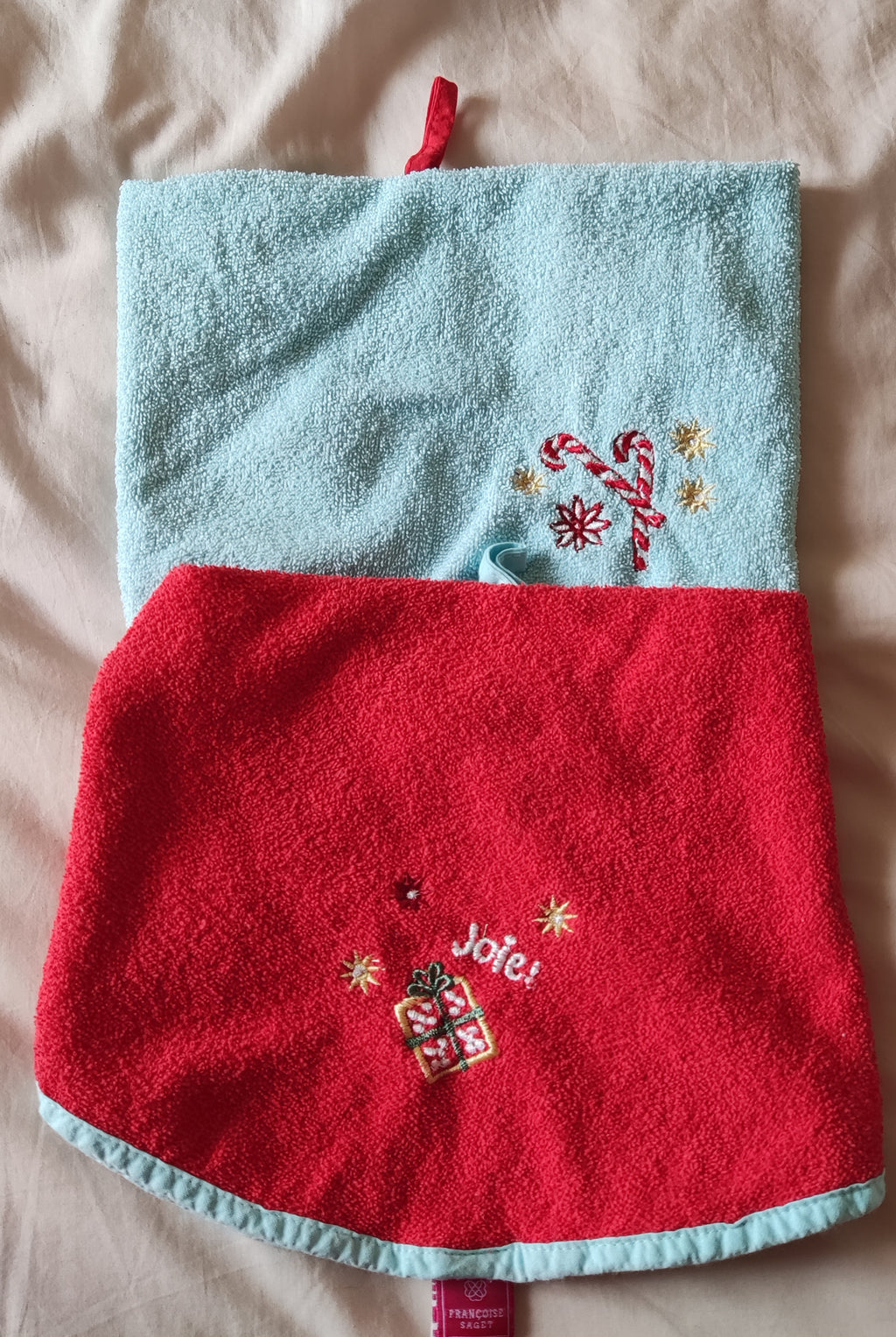 Lot de 2 essuie mains