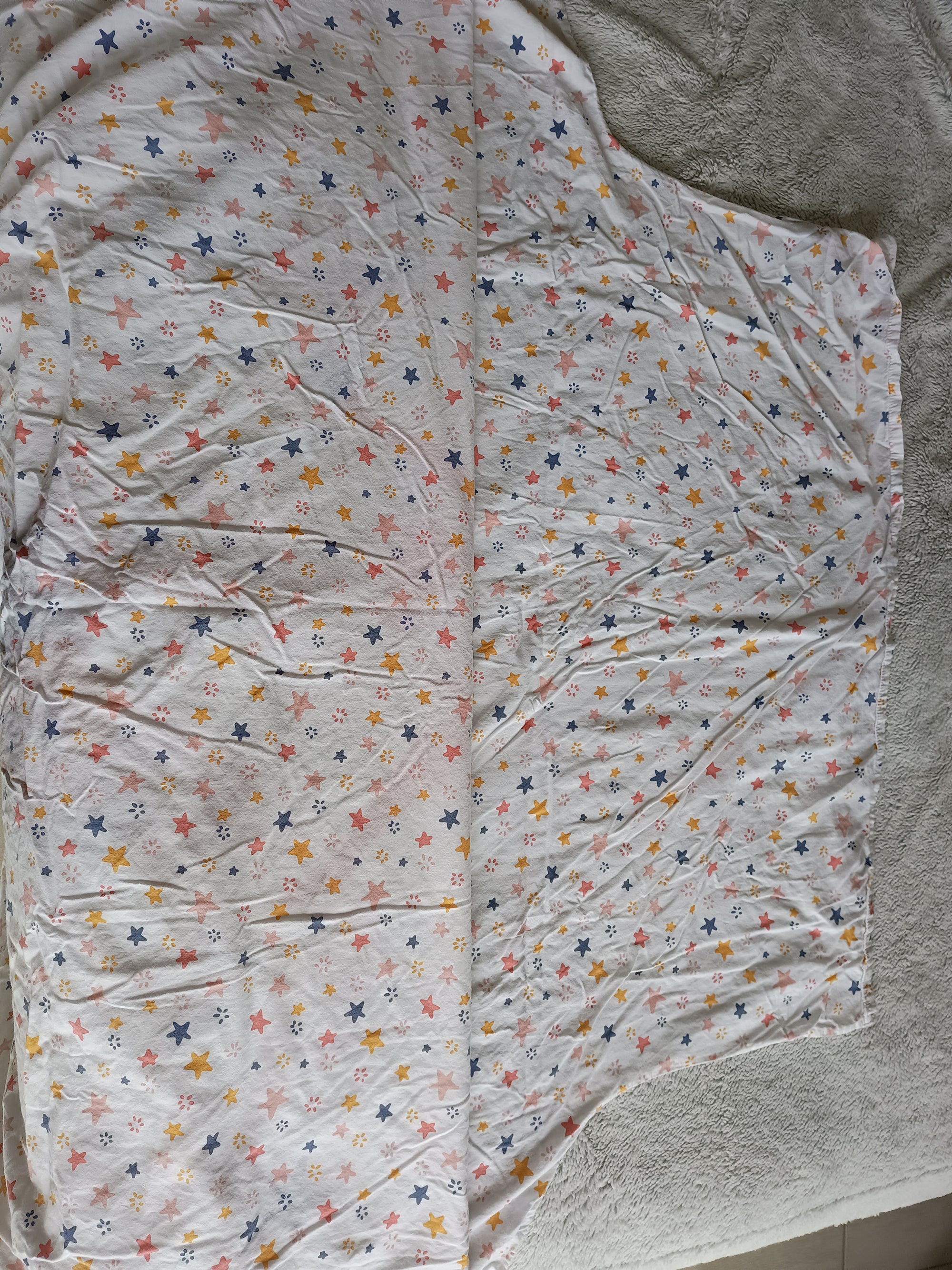 Housse de couette et 1 taie d'oreiller motif danse classique