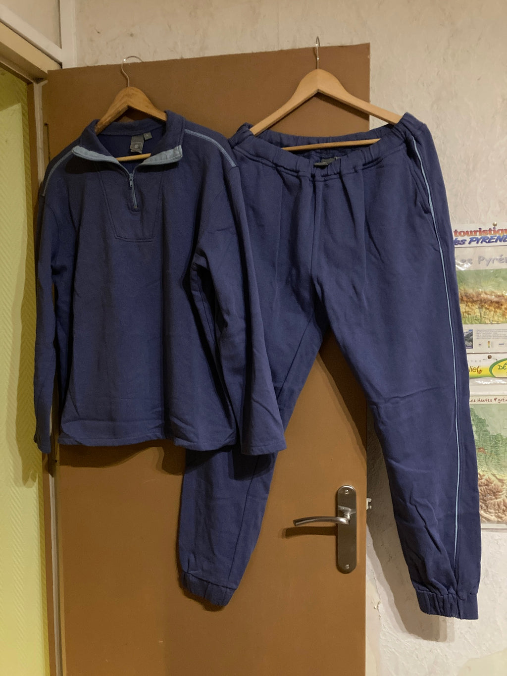 Jogging homme Bleu massif