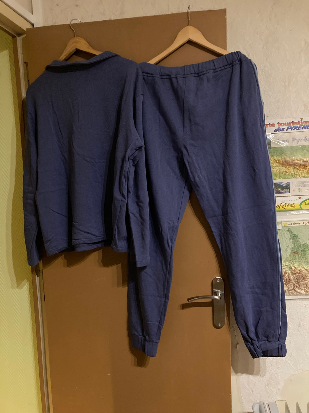 Jogging homme Bleu massif