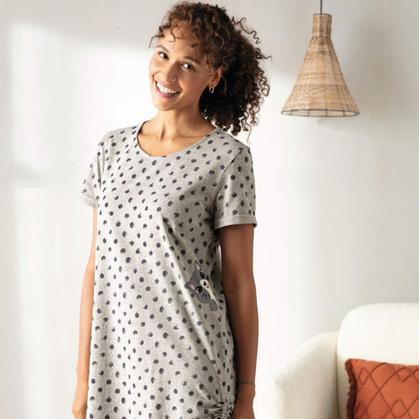 Chemise de nuit A cache-cache