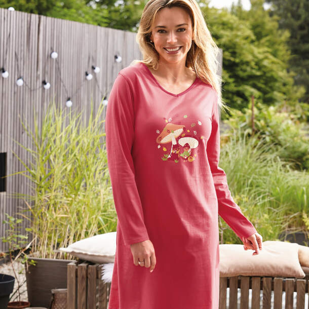 Chemise de nuit A l'ombre des champignons