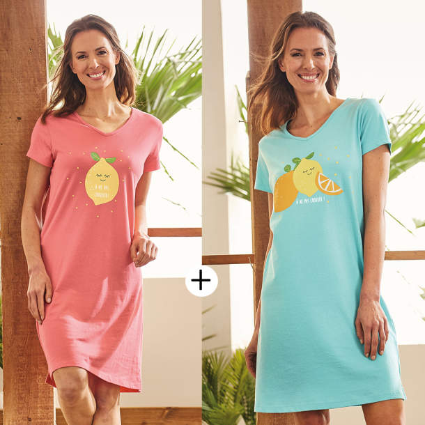 2 Maxi t-shirts A ne pas croquer !