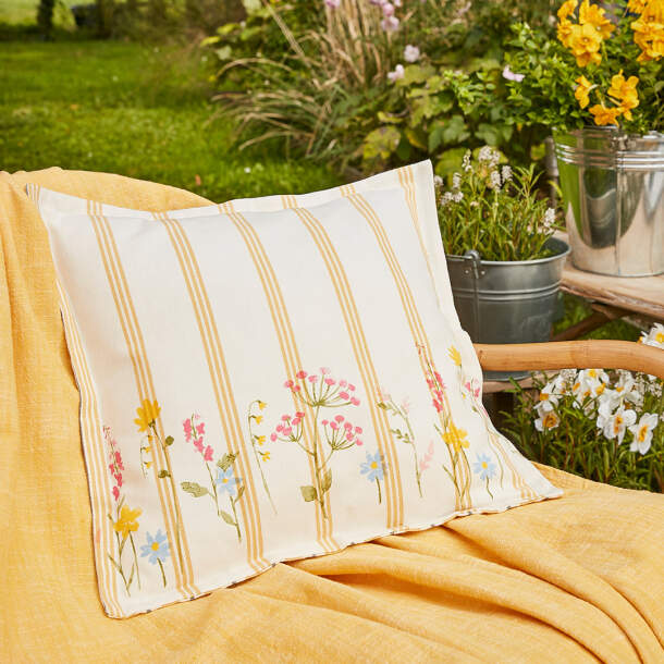 Housse de coussin et coussin Amour de lapin