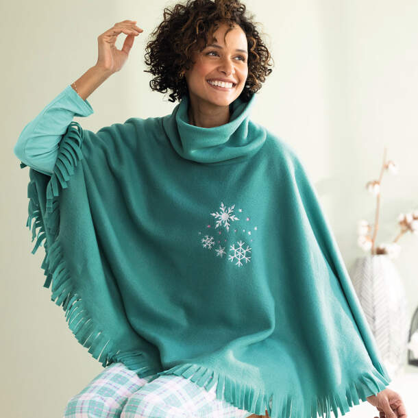 Poncho Antarctique féerique
