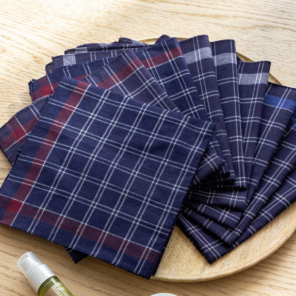 9 mouchoirs Au lac d'Annecy