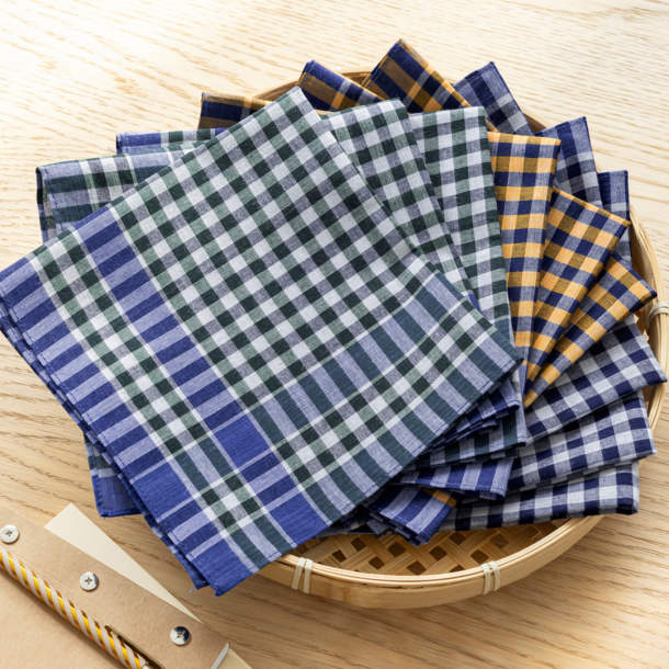 9 mouchoirs Au lac Léman