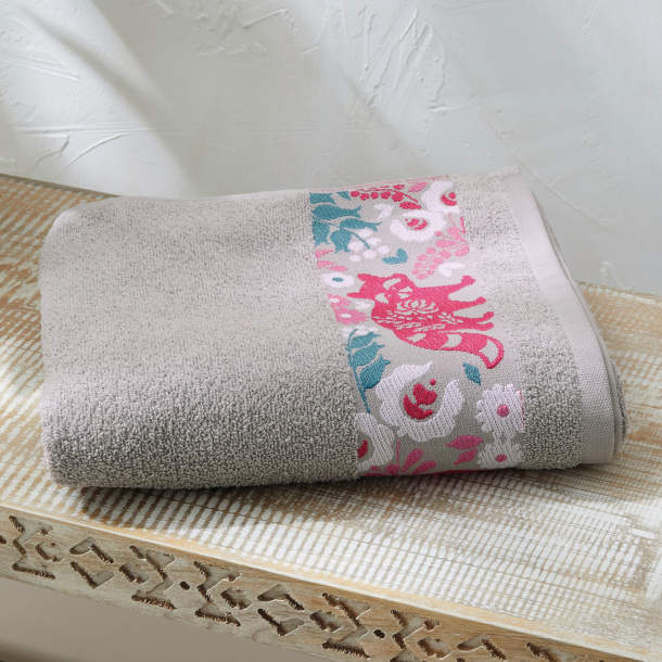 Serviette de bain Au milieu des fleurs