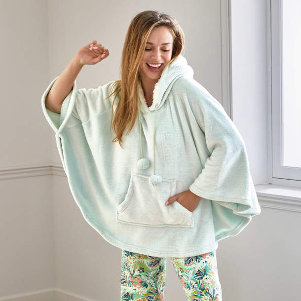 Poncho Aurore tropicale