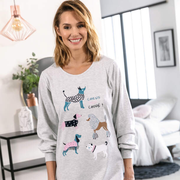 Chemise de nuit Avoir du chien