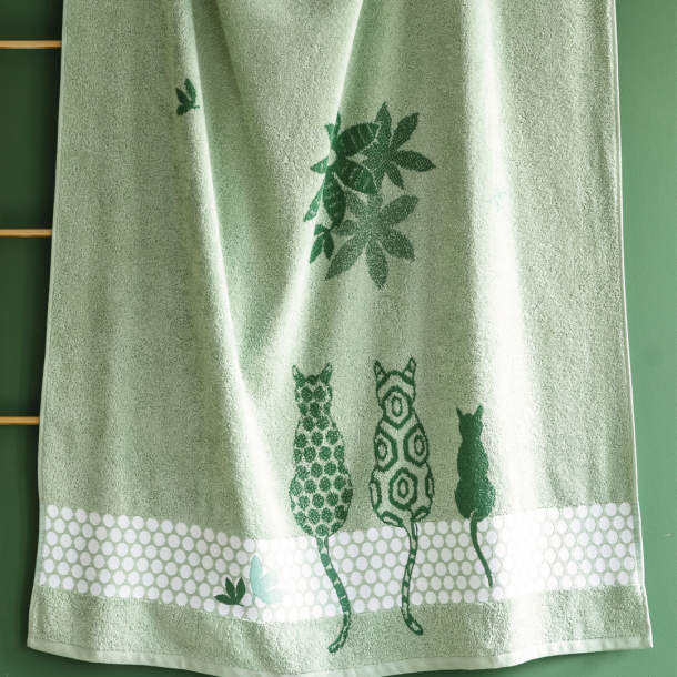 Maxi drap de bain Balade nature