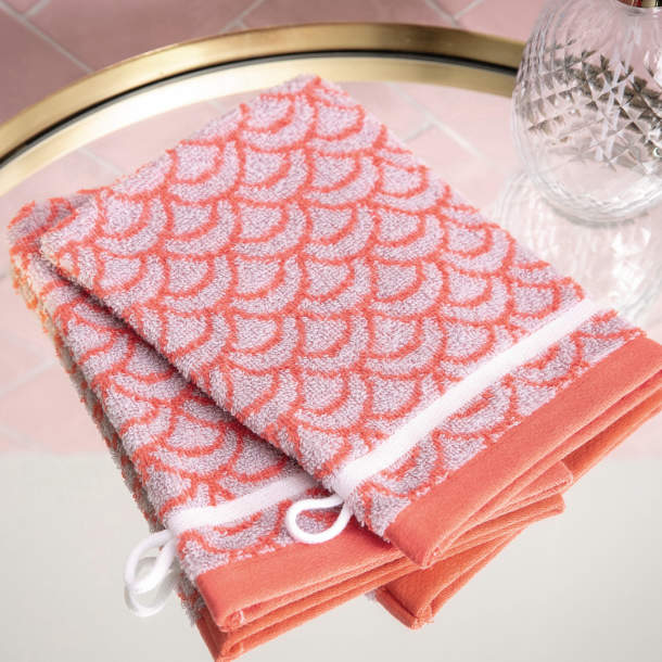 2 Gants de toilette Belle envolée