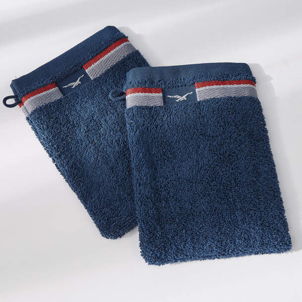 2 gants de toilette Belle île en mer