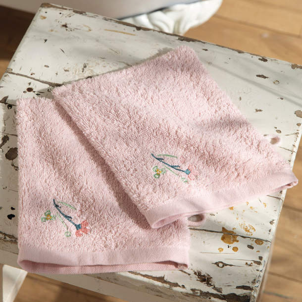 2 Gants de toilette Bouquet d'émotions