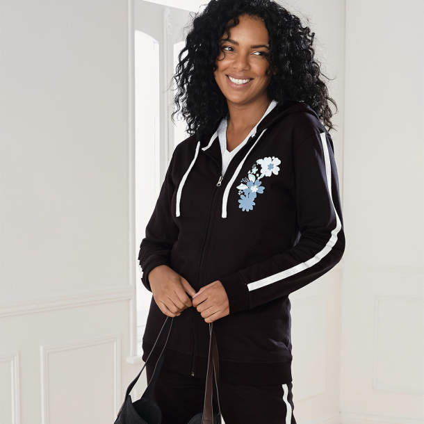 Blouson à capuche Bulbes de bonheur