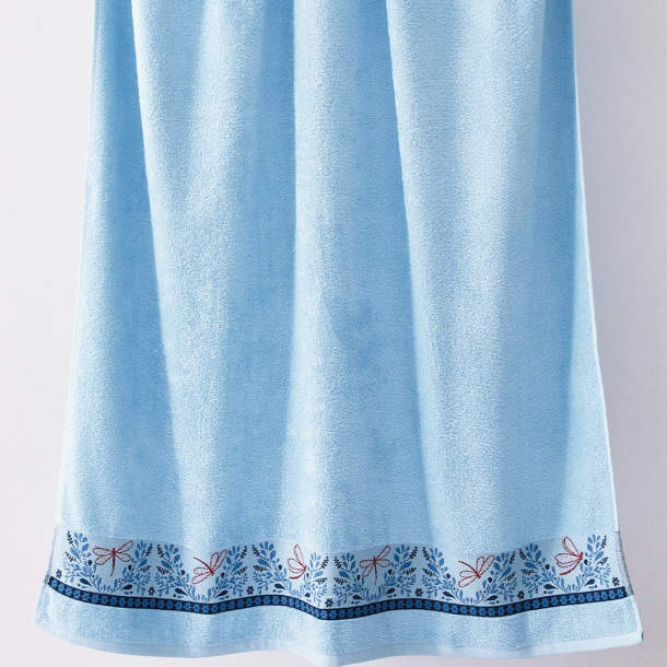 Maxi drap de bain Cascades florales