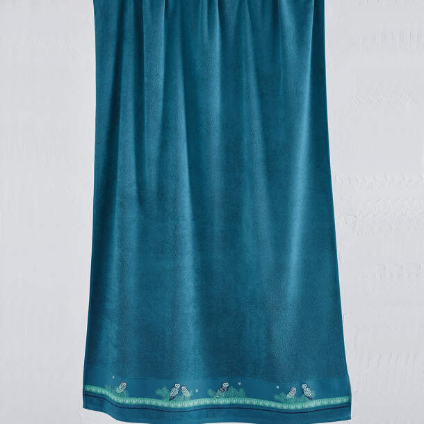 Maxi drap de bain Chouette la nuit