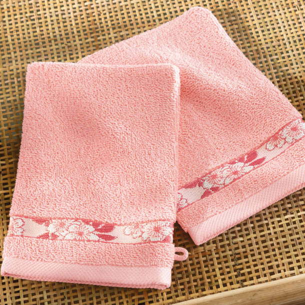 2 Gants de toilette Cerisiers enchantés