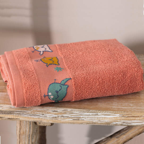 Serviette de bain Chouette bambin