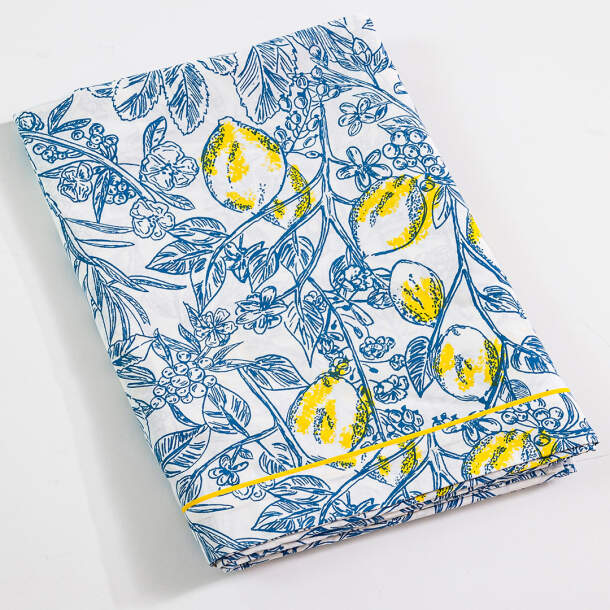 Drap Citronnier sous la tonnelle
