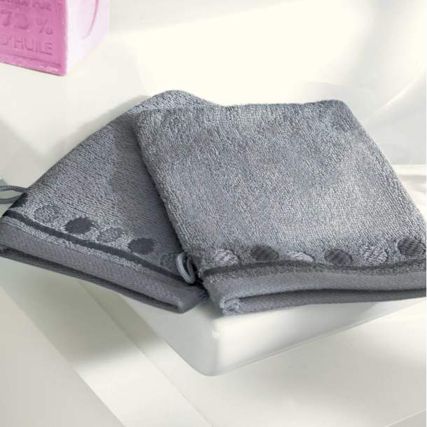 2 Gants de toilette Comme une aquarelle