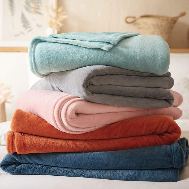 Couverture Couverture peluche