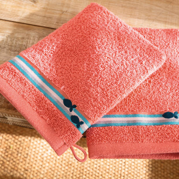 2 Gants de toilette D'île en île