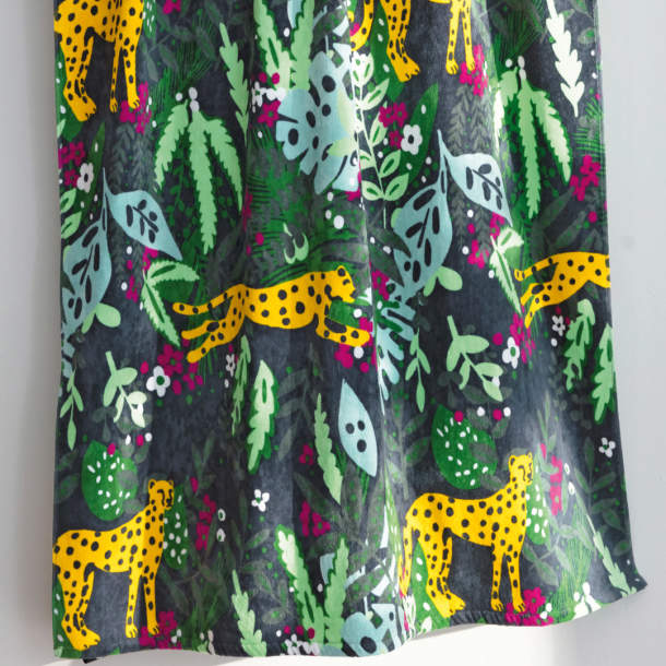Maxi drap de bain Dans la jungle