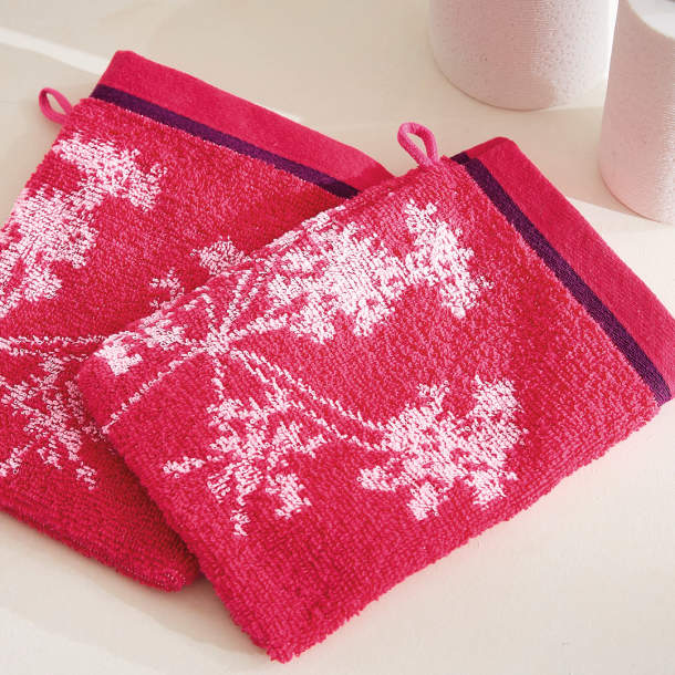 2 Gants de toilette Dans les hautes herbes