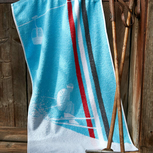 Maxi drap de bain Descente en hors piste