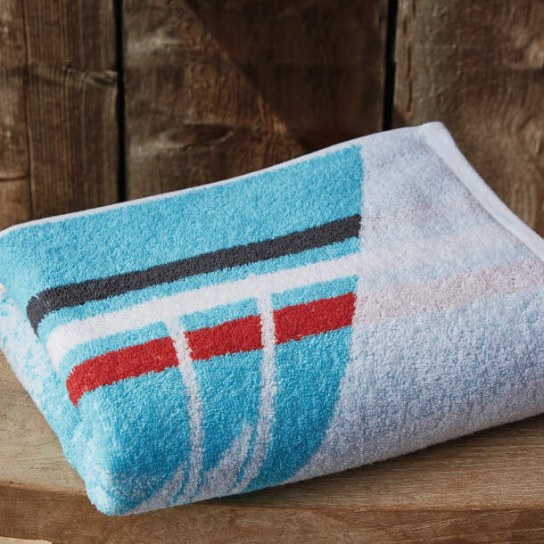 Serviette de bain Descente en hors piste