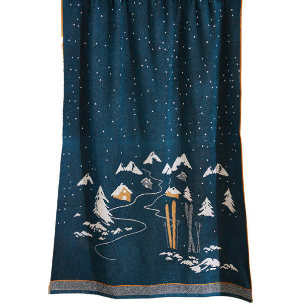 Maxi drap de bain Destination montagne