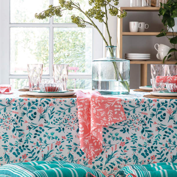 Serviette de table Douceur grenadine