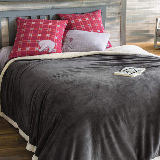 Couverture Douceur sherpa