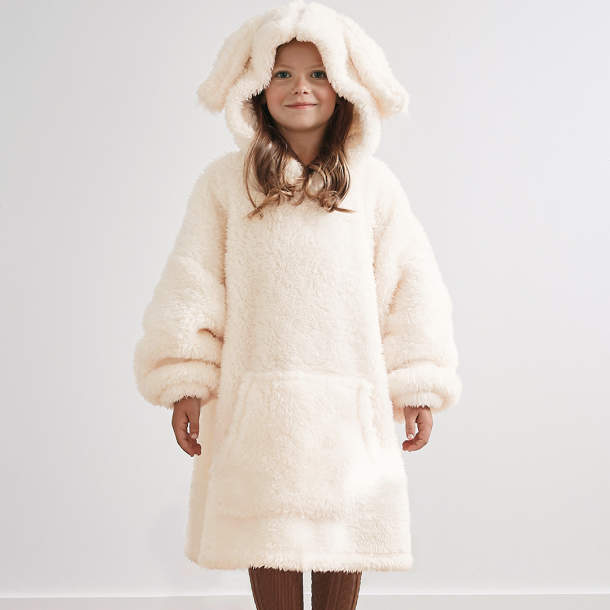 Poncho enfant Duo douceur