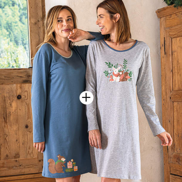 2 maxi t-shirt Ecureuil & Cie