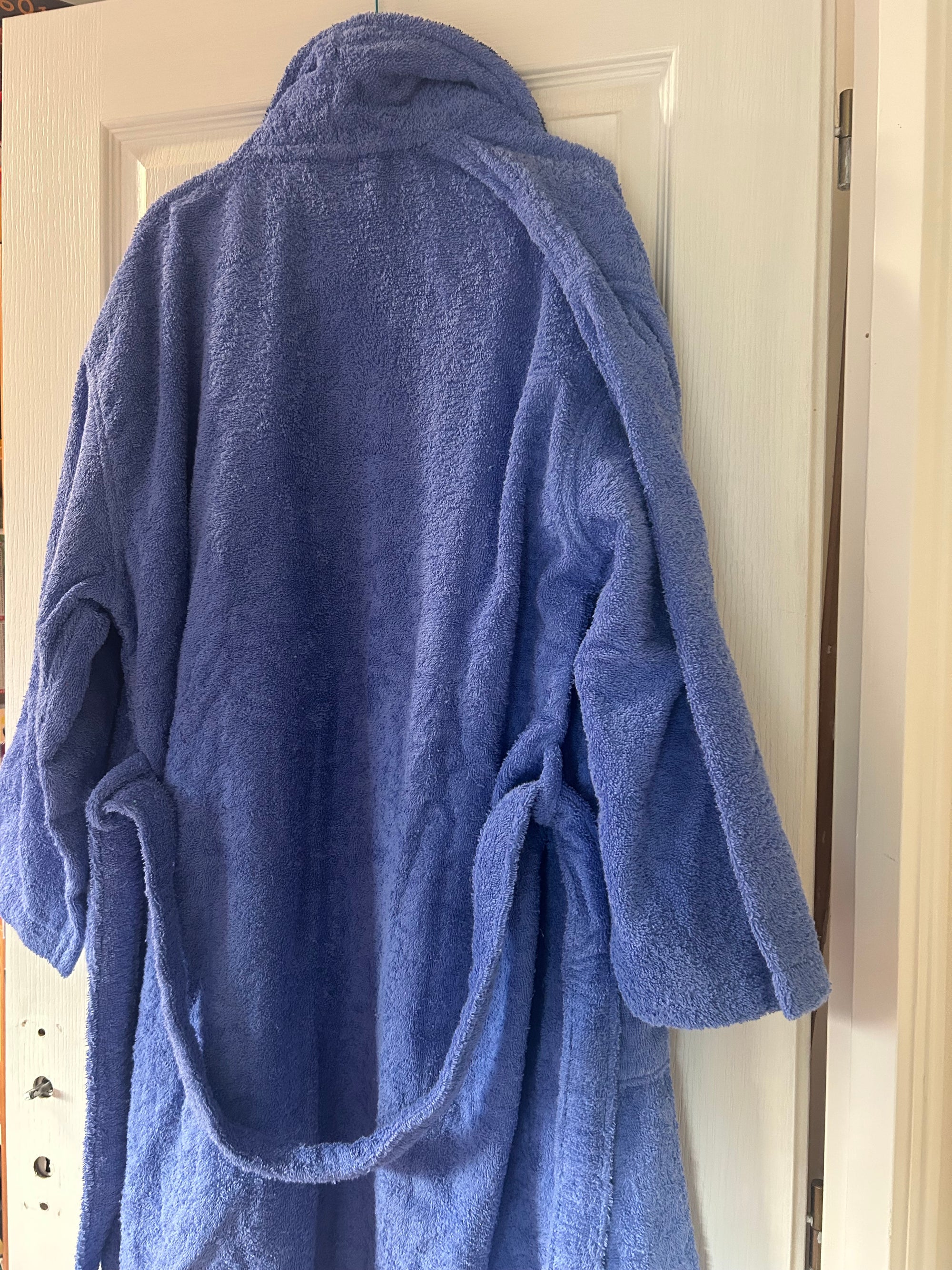 Peignoir éponge brodé