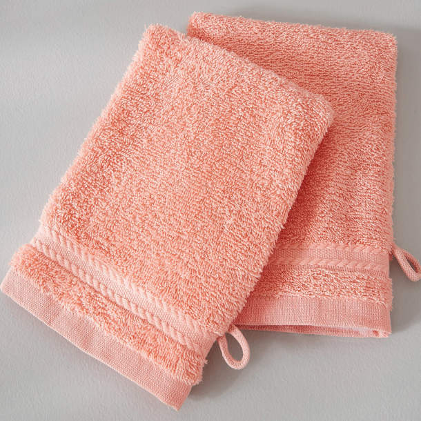 2 gants de toilette Emotion