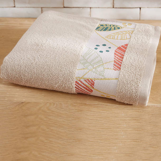 Drap de bain Empreintes couleurs